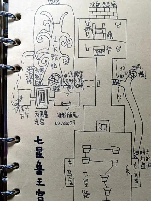 七星路王宫平面图稻米集