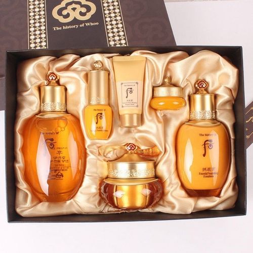韩国whoo后拱辰享阴阳气津平衡套盒补水保湿去黄三件套装护肤
