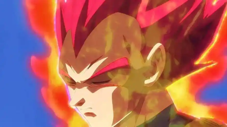 红发超赛神贝吉塔,这个形态的贝吉塔真的帅