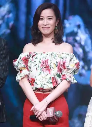 佘诗曼22岁时参选港姐气质温婉但鼻翼比较宽一度被嫌弃和抨击