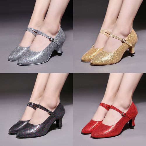 舞鞋流行新款女式摩登成人拉丁拉丁舞交谊交谊舞运动沙滩鞋