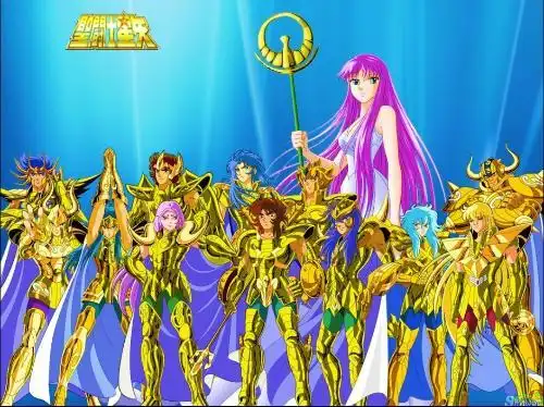 谁有12黄金圣斗士集合的壁纸或图片?