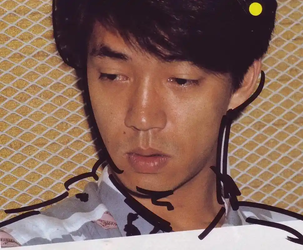 年轻时的坂本龙一