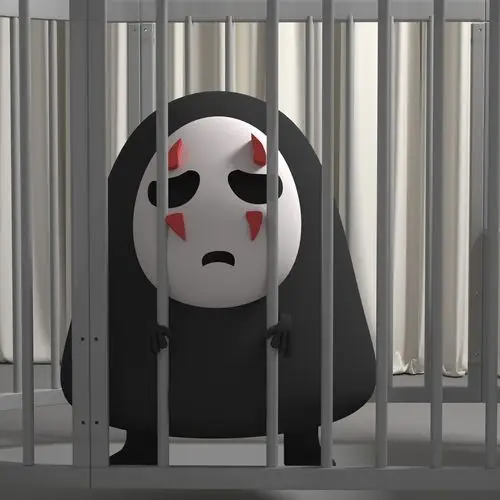 千与千寻无脸男q版3维