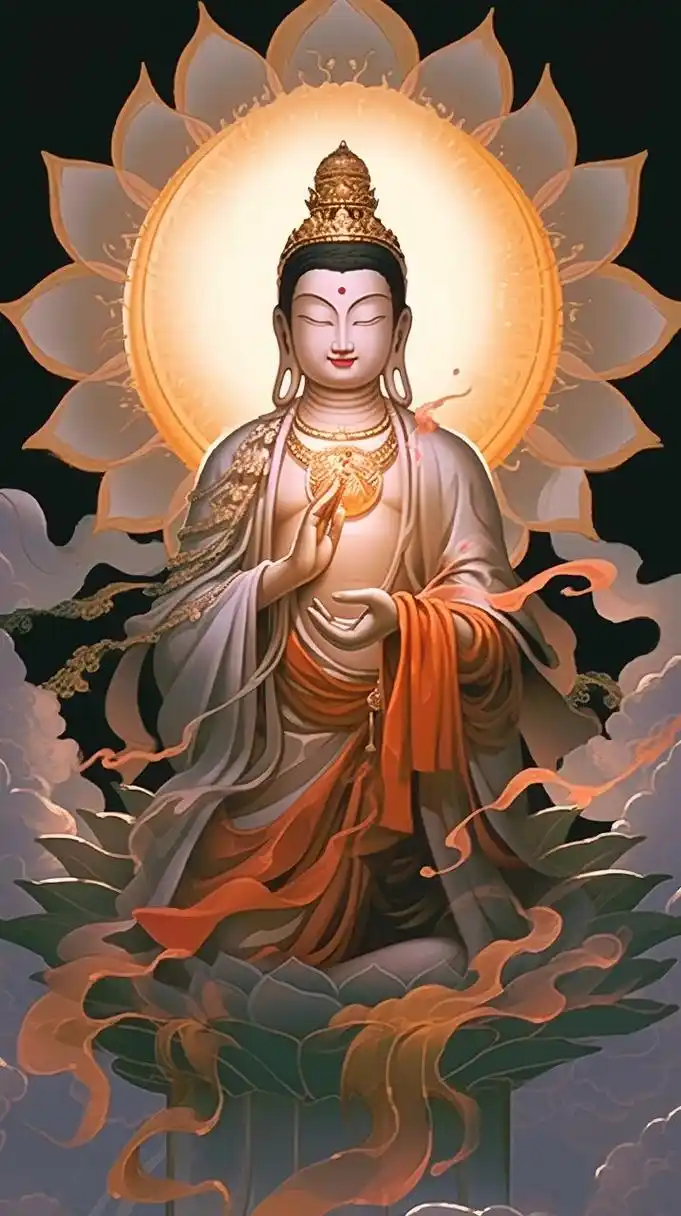 高清观音像壁纸