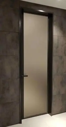 现代卫生间玻璃门