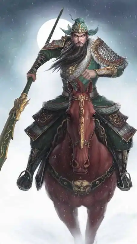 谁有这个高清图片关羽