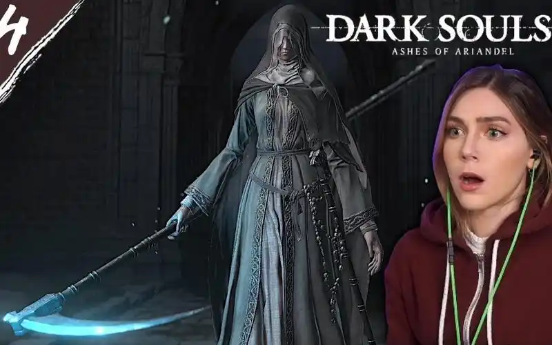 marz小姐姐玩《黑魂3》dlc pt.4 修女芙莉德