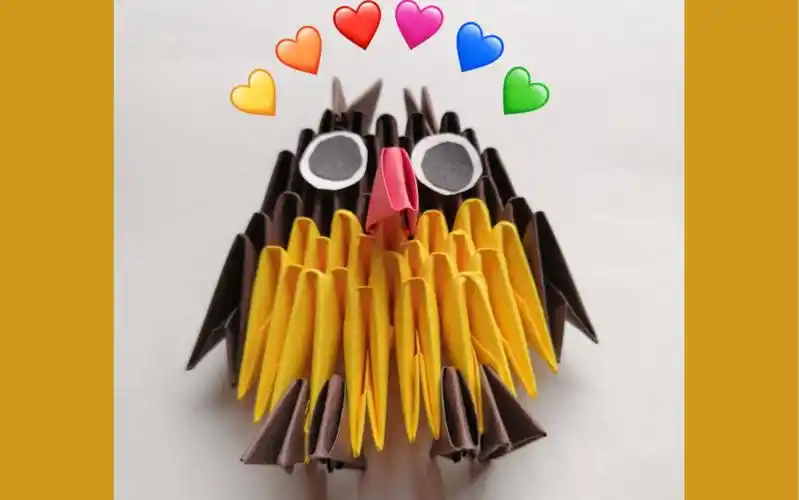 大旧美术线上公益课程—《手作之三角插小猫头鹰》_哔哩哔哩 (゜-゜)