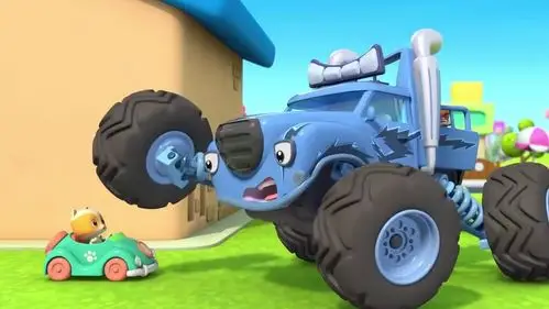 宝宝巴士疯狂怪兽车第36集捣蛋车哄宝宝