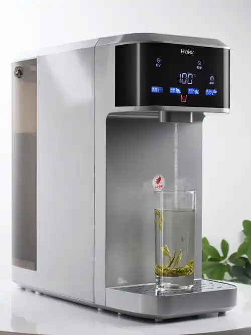 海尔净水器家用直饮加热台式饮水机_台式净饮机_安欣元电器专营店 -