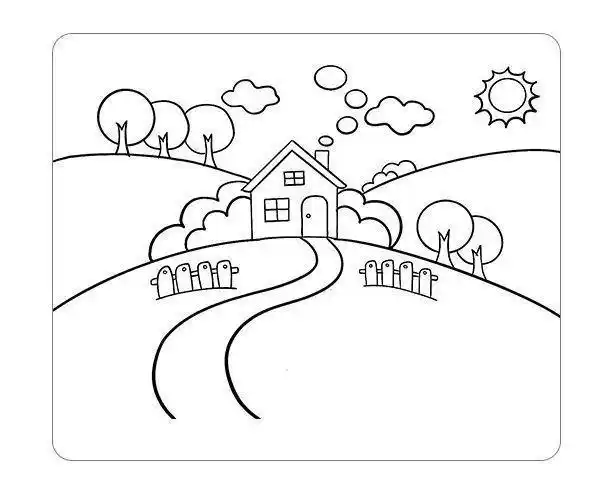 用简笔画的春天附图