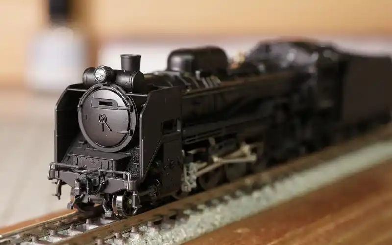 [铁道模型]n比例 kato-d51蒸汽机车 运转_哔哩哔哩