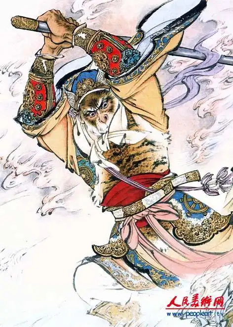 刘继卣作品欣赏大闹天宫