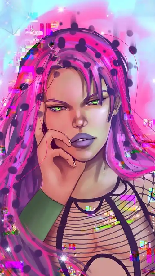 第五部jojo的奇妙冒险黄金之风大反派迪亚波罗手机壁纸图片集(2)