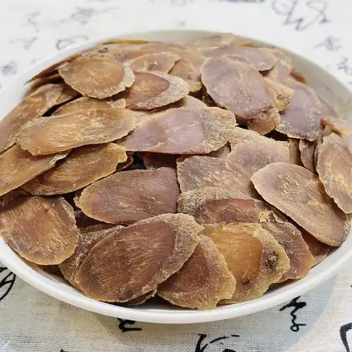 红参片批发长白山原皮黄马褂无糖红参片泡酒炖汤散装产地货源批发