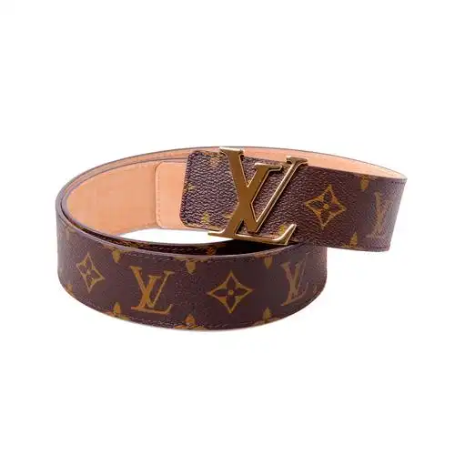 louis vuitton(路易威登)老花色男士腰带100