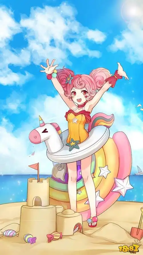 王者荣耀小乔同人壁纸缤纷独角兽