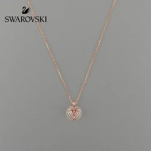 施华洛世奇one俏皮爱心浪漫爱意别致女项链锁骨链