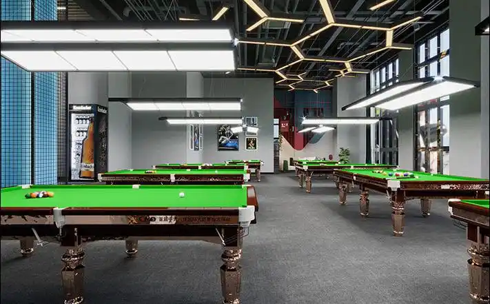 合肥台球厅装修设计台球厅设计效果图