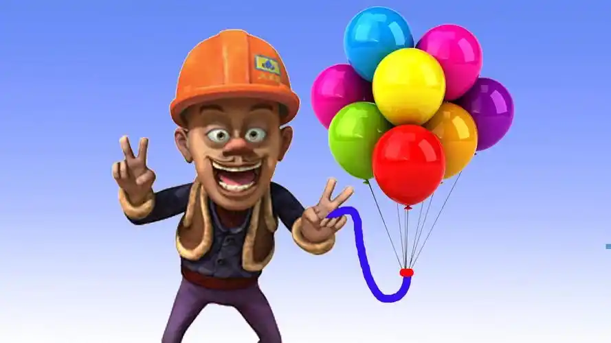 熊出没之光头强打气球