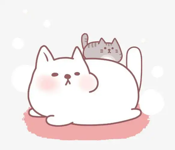 可爱卡通_可爱小猫png素材-90设计