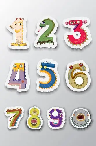 卡通拟人化数字素材