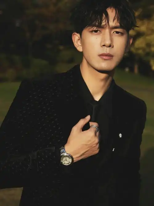 李现的这套照片挺有贵气感