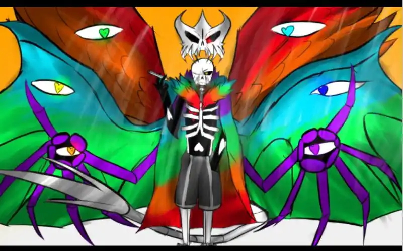 【画渣】指绘心灵结晶sans