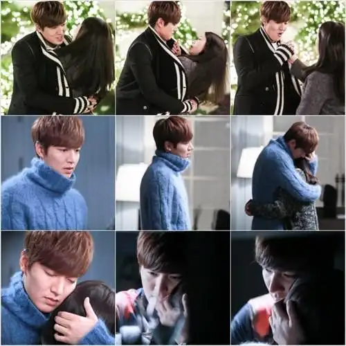 继承者们李敏镐的金叹版5段拥抱高难度表情演技