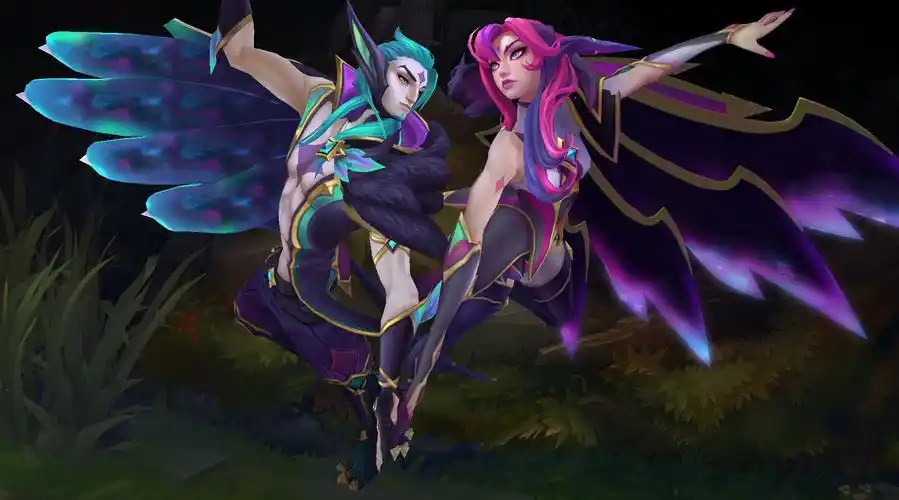 星之守护者#【霞洛组合语音彩蛋】作为传说皮肤,霞洛将会有全新的