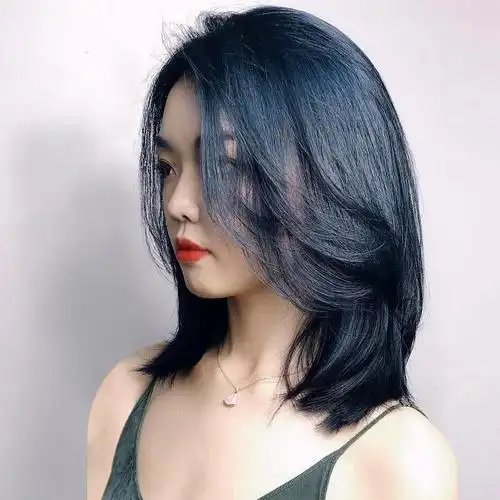 亚麻灰染发剂纯植物蓝灰色染发膏2020流行发色显白自己在家染