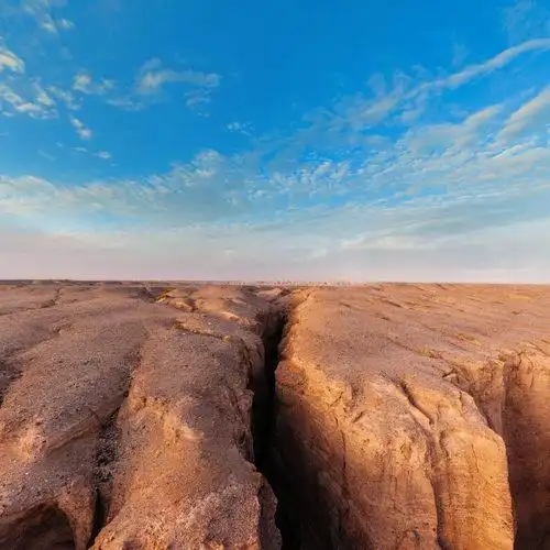 新疆库尔勒罗布泊大裂谷