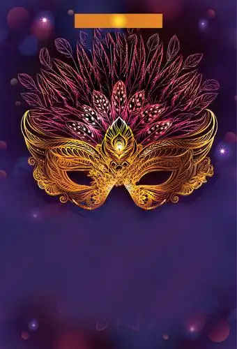 香港回归20周年纪念舞会炫彩背景素材图