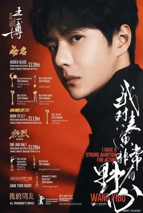 王一博首次修改豆瓣简介,从爱豆到实绩满满的青年演员