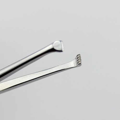 上海金钟不锈钢医用组织钳艾利斯钳鼠齿钳医用夹持软组织钳手术钳