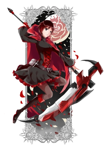 rwby美国动画精美人物图包rubyrose篇