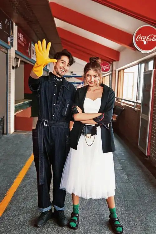 火遍抖音的网红莎莎,大叔空降舟山,这组野生图都被赞爆了!