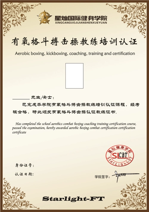 mma综合格斗私教课程认证