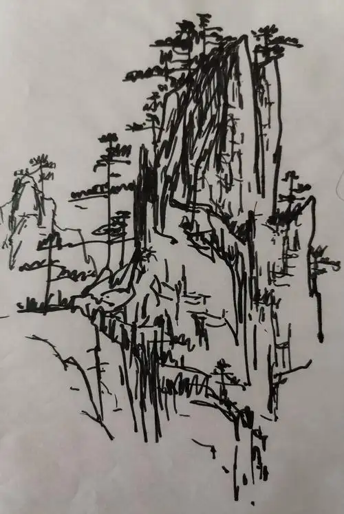 张学文书画网络展示(二十三)近期速写