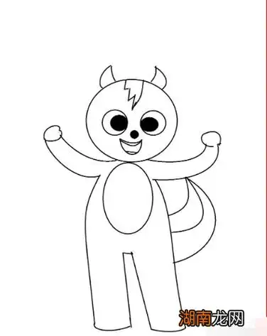 迷你特工队简笔画怎么画?