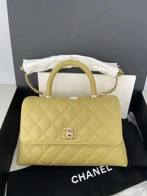 香奈儿22kcocohandle草绿色好价出让