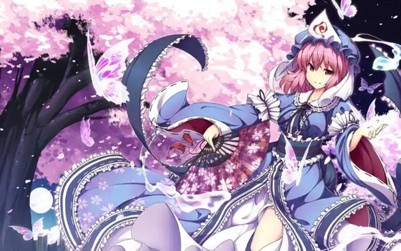 幽冥楼阁的亡灵少女 西行寺幽幽子