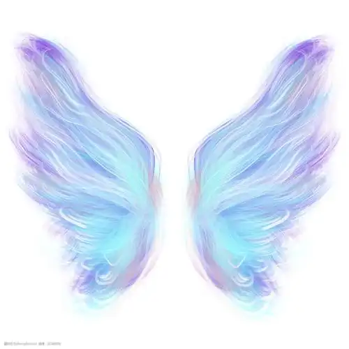 翅膀天使翅膀发光炫酷翅膀