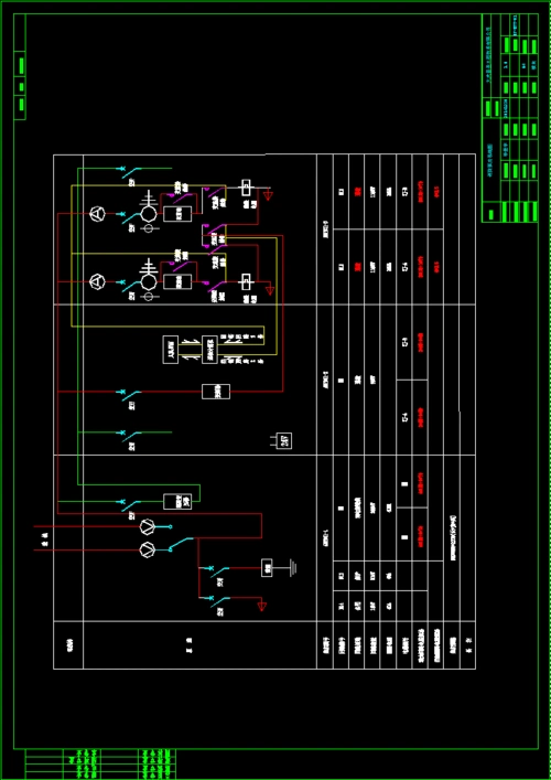 消防泵房系统图