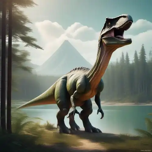 ai绘制和解析图片 第一组:霸王龙