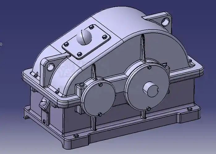 减速器catia三维模型7perodwg