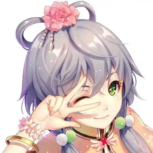 洛天依微博头像