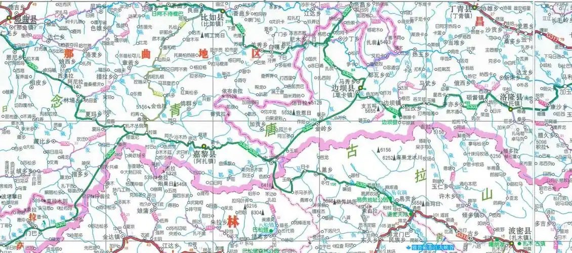 念青唐古拉山脉