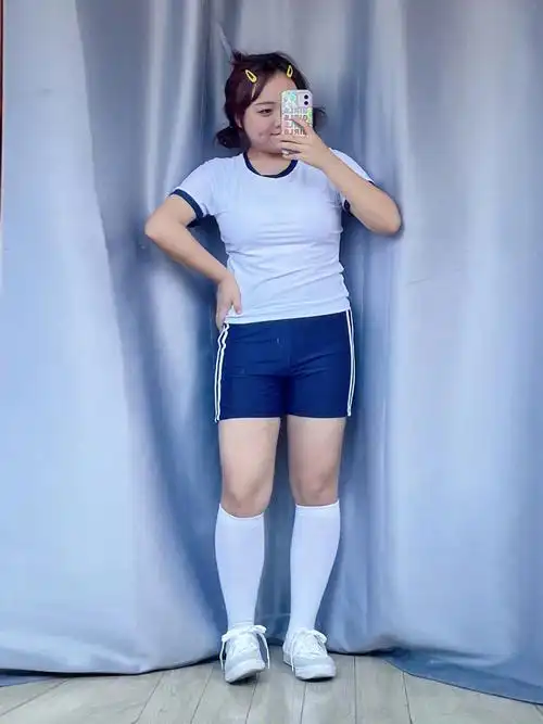 身高150体重110斤胖妹妹保守遮肉显瘦泳衣